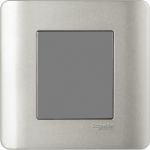 Schneider Electric 施耐德電氣 E8430X SA Zencelo 單位空白掣面 (銀灰)